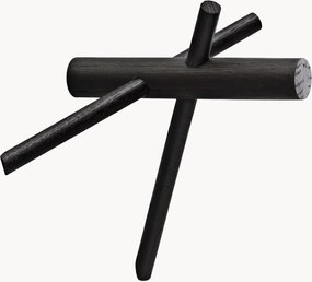 Drevené nástenné vešiaky Sticks, 2 ks