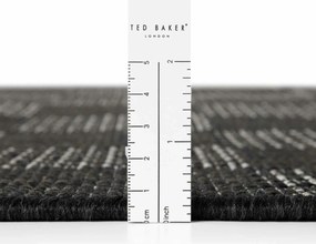 Ted Baker, Kusový koberec Ted Baker Haringey 106385 Black White, 200x300, čiernobiela, chodba / predsieň
