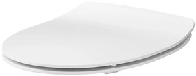 Cersanit Moduo/Delfi WC sedátko z duroplastu s pomalým zatváraním, biela, K98-0138