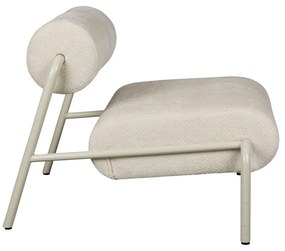 Krémové kreslo Lekima – Zuiver