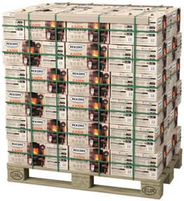 Brikety Record - paleta 90 kusov balení po 10kg