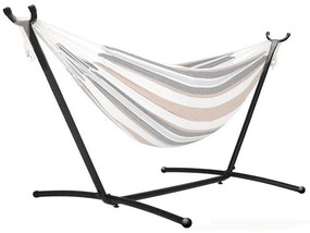 Kovový stojan na hojdaciu sieť