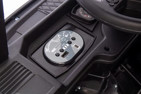 LEAN CARS Scania 500R HL698 Čierne lakované auto 4x4 na batérie