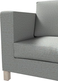 Poťah na sedačku Karlanda  (pre 3 osoby,nerozkladacia,krátky) farba produktu modrá látka zapletaná