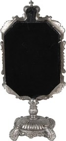 Strieborné stolné zrkadlo - 15*10*31 cm