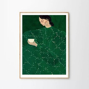 The Poster Club Plagát Coffee Alone At Place De Clichy by Sofia Lind 50x70 cm