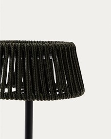 LED stolové/prenosné vonkajšie svietidlo so solárnym panelom ø 11 cm Aldet – Kave Home