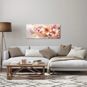 Obraz - Kvety (120x50 cm)