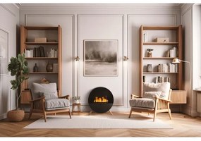 Planika MISTY - Krb na vodnú paru na diaľkové ovládanie 72,9x65,3 cm 125W/230V