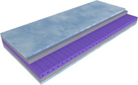 Stredne tvrdý penový matrac 80x200 cm Blue magic – Materasso