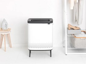 Brabantia Kôš na bielizeň Bo 2x45L biela