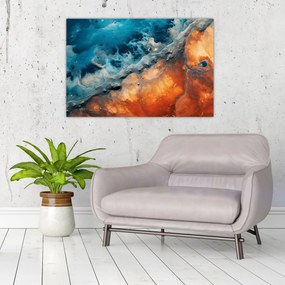 Obraz - Voda a oheň (90x60 cm)