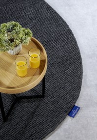 Villeroy & Boch, Kusový koberec Villeroy & Boch 106051 Anthracite ovál, 160x230 ovál, šedá, obývacia izba