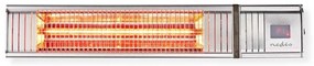 Nedis HTPA30ESS - Vonkajšie elektrické vykurovacie teleso 2000W/230V IP65 + DO