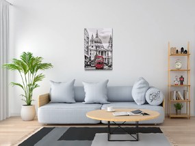 Gario Maľovanie podľa čísel Londýnsky autobus Rozmery: 60 x 80 cm, Rámovanie: S vnútorným rámom