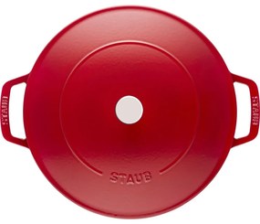 Staub Kastról STAUB so samopodlievacou pokrievkou 28 cm červený 3,7l