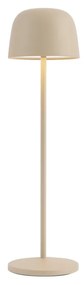 Stolná lampa béžová vrátane LED nabíjateľná s nabíjacou stanicou IP65 - Raika