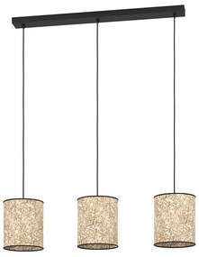 Eglo 43937 - Luster na lanku BUTTERBURN 3xE27/25W/230V
