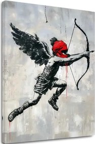 Obraz Cupid's Aim na plátne | Maľovaná štruktúra