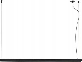 Faro Vico 1150 závesné dizajnové Led svietidlo čierne 115 cm zapustená rozeta