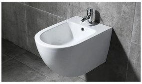 Rea Carlo mini - Závesný bidet, biela, REA-C2276