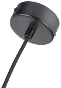 Závesný luster na lanku 1xGU10/10W/230V, priemer 11 cm, masív (jaseň)