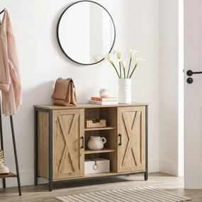 Komoda TAYLOR ARTISAN s otvorenými policami, 100x70cm