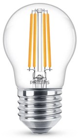 Philips Classic LED žiarovka E27 P45 6,5W číra