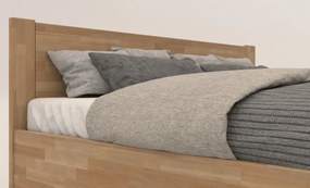 Posteľ s úložným priestorom Fava Box 180x200 cm, prírodný buk