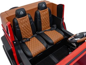 Elektrické autíčko Mercedes Benz MAYBACH G650 STRONG červené