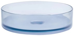 Okrúhle umývadlo ⌀ 36 cm modré TOLOSA Beliani