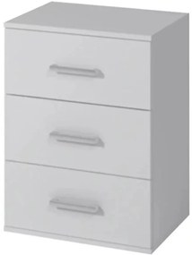Nočný stolík Goda III 3S biela