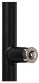 Lucide 19730/10/30 - LED Stmievateľná stojacia lampa AARON LED/12W/230V čierna