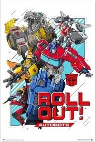 Plagát, Obraz - Transformers - Roll Out, (61 x 91.5 cm)
