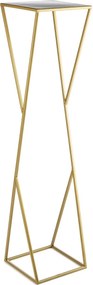 STOJAN NA KVETINÁČ LOFT3 100X24X24 CM ZLATÁ