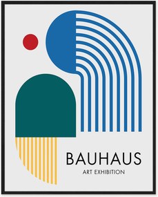 Nástenná dekorácia v ráme Bauhaus Art Exhibition