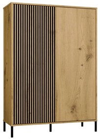 Vitrína KAMARO 2DD 103,5 cm dub artisan