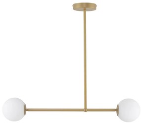 Luster na tyči GAMA 2xG9/12W/230V zlatá