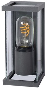 Lucide 27885/01/30 - Vonkajšie nástenné svietidlo CLAIRE 1xE27/15W/230V IP54 čierna