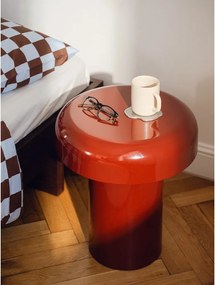 Oceľový okrúhly odkladací stolík ø 40 cm Miko – noo.ma