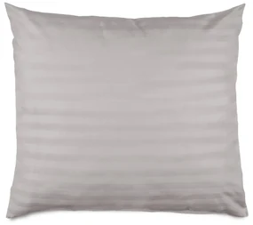 BAMBUSOVÁ OBLIEČKA NA VANKÚŠ STRIPE STONE 50X60 CM SIVÁ