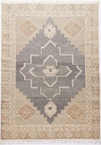 Diamond Carpets koberce Ručne viazaný kusový koberec Heriz Wood DE 2005 Grey Mix - 160x230 cm