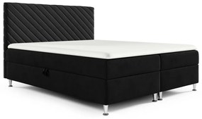 Čalúnená posteľ boxspring EX 2, 160x200, Fresh 17