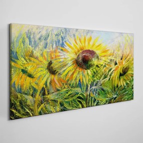 Obraz na plátne Kvety kvety slnečnica