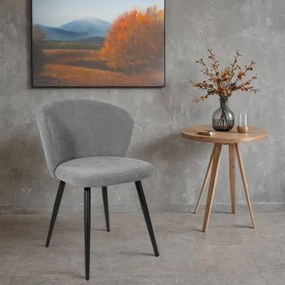 Jedálenská stolička KROSBY grafitová