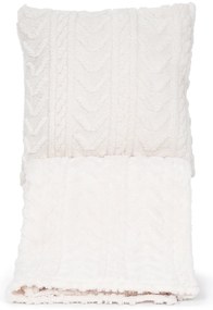 4Home Deka Cozy Knit krémová, 150 x 200 cm