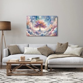 Obraz – Strom života v oblakoch (90x60 cm)