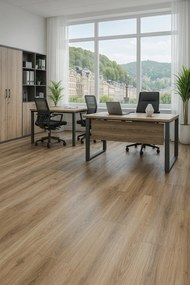 AKCIA: 300x390 cm PVC podlaha - lino Toptex Lime Oak 069L, šíře, béžová, filc, chodba / predsieň, Beauflor