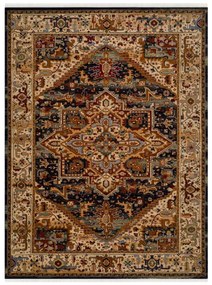 Koberec KESHAN Ornament, strapce 2886/53511 béžový / granátový