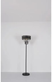 Globo 15695S - Stojacia lampa NAXIS 3xE27/40W/230V pr. 40 cm čierna